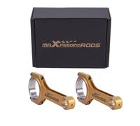 Titanizing Bielle Connecting Rods H-Beam for Fiat 500 Old Model 2 Cylinder 130mm