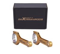 Titanizing Bielle Connecting Rods H-Beam for Fiat 500 Old Model 2 Cylinder 130mm