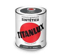 Titanlux Smalto Sintetico Lucido Grigio Medio 750 ml