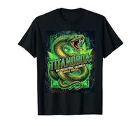 Titanoboa - Paleontologia della Storia del Serpente Animale estinto Maglietta
