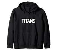 Titans High School Spirit Felpa con Cappuccio