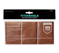 TitanShield (150 bustine in rame) compatibili con i giochi da tavolo MTG Magic The Gathering Lorcana e le carte collezionabili 2,5"""" x 3,5"""" 66x9