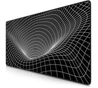 TITANWOLF Tappetino per Mouse XXL 900 x 400 - Office Mousepad - Controllo preciso del Mouse migliora la velocità e la precisione - Tenuta Stabile - Lavabile - Sottomano per Ufficio e casa