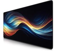 TITANWOLF Tappetino per Mouse XXL 900 x 400 - Office Mousepad - Controllo preciso del Mouse migliora la velocità e la precisione - Tenuta Stabile - Lavabile - Sottomano per Ufficio e casa