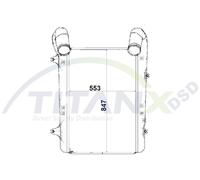 TitanX IX179002 Intercooler
