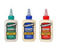 Titebond Set di colla per legno, 354 ml, originale D2, Premium D3, Ultimate D4