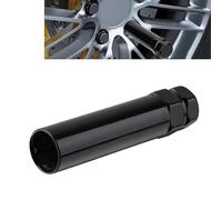 Titgoes Chiave a bussola a 6 scanalature, strumento per la rimozione dei dadi delle ruote, chiave per dadi con testa esagonale da 3/4" e 13/16", adatta per dadi da 1/2" M12 x 1,5/M12 x 1,25 (nero)