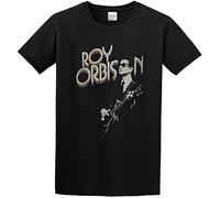 titian Roy Orbison Guitar Logo Cotton T Shirt Mens Black XL