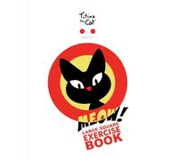 Titina the Cat MEOW! Large square exercise book 13: A merry graph paper notebook for kids, students and teachers, for math and other educational use, ... (about 3/8 inch) Premium illustrated cover