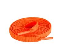 TITIROBA Lacci piatti 2 paia di lacci di ricambio resistenti agli strappi per scarpe sportive, scarpe da corsa, scarpe da ginnastica e sneakers in tela, larghezza 8 mm, Colore: arancione., 120