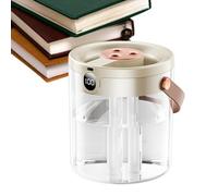 Title 1 Bedroom Humidifier | Digital Display High Mist Air Purifier with 3 Nozzles | Compact 1.0-2.5L Water Tank Humidifier for Home, Nursery & Office | Quiet Type-C Desktop Mists Maker, 1 Piece