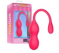 INTOYOU Kyra Pelvic - palline kegel vibratorie smart duo - silicone rosa