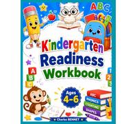 Title: Kindergarten Readiness Workbook: TitA Fun Early Learning Activity Book for Ages 4-6 to Practice ABCs, Phonics, Tracing, Counting, Shapes, Patterns, Scissor Skills, and School Confidence