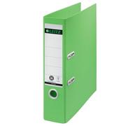 Title: Leitz Registratore con Meccanismo a Leva con Apertura a 180°, F.to A4, Dorso da 80 mm, Capacità 600 fogli A4, 100% Riciclabile, Ecologico, Gamma Recycle, 80x320x285 mm, Verde, 1 pz, 10180055