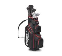 Titleist Cart 14 StaDry Black/Black/Red Borsa da golf Cart Bag