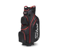 Titleist Cart 14 StaDry Black/Black/Red Borsa da golf Cart Bag