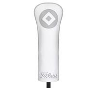 Titleist Frost Out - Coprimazza in pelle per fairway, colore: Bianco/Grigio
