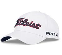 Titleist JAPAN Tour Perfomance Model Cap 2025 TH25ATPA bianco rosso navy