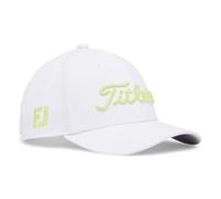 Titleist Junior Tour Performance Golf Cappello, Bianco/Lime, Regolabile
