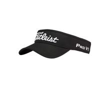 Titleist Men's Tour Performance Visiera da golf nera/bianca