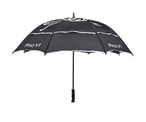 Titleist Ombrello da golf Tour Double Canopy, nero/bianco