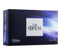 Titleist Palline da golf Pro V1 "The Open" Limited - Confezione da 6, bianco