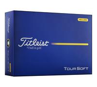 Titleist Palline da golf Tour Soft 2026 - Confezione da 12, giallo