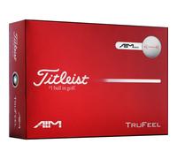 Titleist Palline da golf Trufeel AIM 2026 - Confezione da 12, bianco