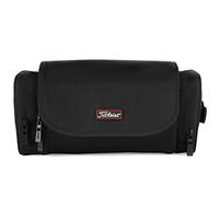 Titleist Players Borsa da toilette da appendere, nero/rosso, 14 x 29,2 x 12,7 cm
