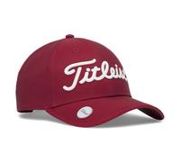 Titleist Players Performance - Cappello da Golf, Regolabile, Colore: Cremisi/Bianco