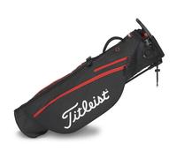 Titleist Premium carry bag pencil bag, nero/nero/rosso