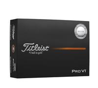 Titleist Pro V1 Enhanced Alignment - Palline da golf, confezione da 12, colore: Bianco