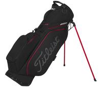 Titleist Standbag Players S4 StaDry, nero/rosso/grigio/