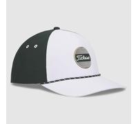 Titleist Tee Time Boardwalk Rope - Berretto da Golf, Regolabile, Colore: Bianco/Pino/Oro
