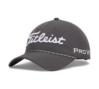 Titleist Tour Breezer - Cappello da Golf, Regolabile, Colore: Antracite/Bianco