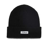 Titleist Uomo Inverno Charleston Cuff Knit Nero/Bianco, Taglia Unica