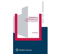 Tito Rendas Exceptions in EU Copyright Law (Copertina rigida)