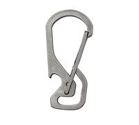 TiTo Titanium Il gancio Chian a sgancio rapido funziona con portachiavi insieme Leggero e super forte forma rotonda e apribottiglie due tipi (apribottiglie)
