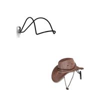Titolare cappello da cowboy/cappello da cowboy rack da appendere alla parete decorazione rustico/da uomo e da donna, stile western cowboy/cowgirl cappello di paglia Cap Storage display Holder rack