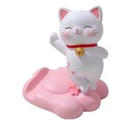 Titolare del comunicatore felino-Adorabile supporto per telefoni animali, laboratorio mobile anti-slip stabile | Accessorio divertente della workstation, supporto per gadget decorativo per bancone, pi
