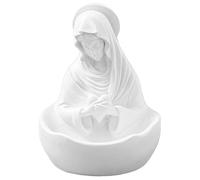 Titolare del Rosario Cattolico, Titolare del Rosario, 3, 9x4.3x5, 1 Pollici Resin Virgin Mary Statue, Madre Maria Statua per Doni cattolici Decorazioni per la casa Religiosa