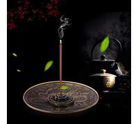 Titolare della Bobina della zanzara del Raccoglitore della Cenere della Cenere della Lega del Supporto del bruciatore del Bastone di incenso della Ciliegia