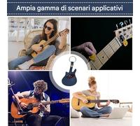 Titolare della chitarra, custodia per chitarra,Titoli di chitarra con Keyring | PUA CASSO DI PRESO DI PULETRO PU CETTURE PU PERSONO MUSICA, collezionisti
