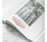 Titolare della pagina del libro, Pollice del supporto libro - Portapagina con anello per pollice in resina - Portalibri fatti a mano per gli amanti dei libri, i lettori, gli insegnanti, i bibliote