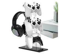 Titolare Delle Cuffie - Supporto Per Cuffie Per La Scrivania | Supporto Per Il Display Per Cuffie | Stand Per Console Per Videogiochi, 3 Livelli Di Scarichi Di Display Per Rack Per La Camera Da Letto