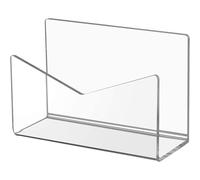 Titolare Delle Lettere - Rack Di Lettere | Organizzatore Di Posta | Titolare Della Posta Acrilica | Organizzatore Di Busta 6x2.5x4 Pollici | Archiviazione File Da Scrivania | Visualizza Le Slot Sorter