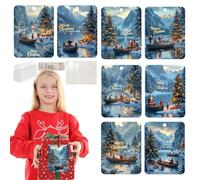 Titolari d'argento di Natale,titolari di denaro natalizio,Drago Money Cards 8 pezzi Portamonete | Ornamenti natalizi con buste, Forniture per feste in contanti per albero di Natale, Un, Se