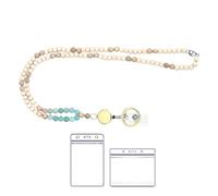 titolari di carta d'identità, cordini per carte d'identità - Cordini retrattili per il collo con carta d'identità | Cordini porta credenziali a sgancio rapido p