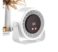 Titolo del prodotto B Ventilatore da tavolo USB - Circolatore d'aria silenzioso senza fili, piccola macchina elettrica brezza con compatto pieghevole, porta di ricarica rapida di tipo C, ideale