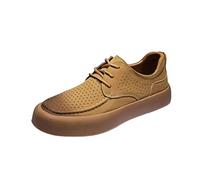 Titolo del prodotto: **【】 Loafer per il tempo libero da uomo, classico e confortevole, un versatile ** Scarpe per la cura degli anziani da uomo, gold, 42 EU